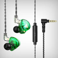 QKZ AK6 PRO headphone HiFi demam bass berat headphone berkabel in-ear universal