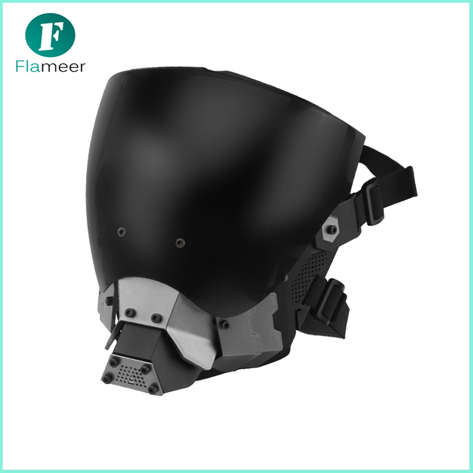 Costume Mask PC Lenses Silicone Cover Lightweight Full Face Mask for Costume Game Accessory Classic Style Movie Prop Masquerade ราคา 643 บาท*ส่งฟรี