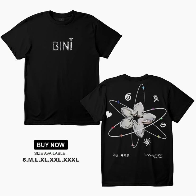 BINI limited edition T-shirt cotton thick cloth T-shirt