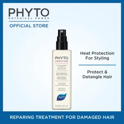 Phyto Phytokeratine Repairing Heat Protecting Spray 150ml for Damaged & Brittle Hair