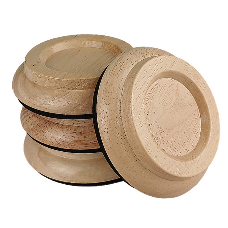 【Latest model】4 Pcs Non-Slip Anti-Noise Felt Pads Solid Wood Upright Piano Caster Cups Furniture Caster Cups Hardwood Floor Protectors ราคา 555 บาท*ส่งฟรี