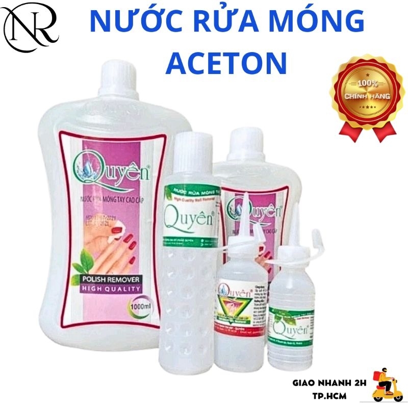 Nước rửa móng tay Aceton - Nước rửa móng tay cao cấp tẩy sơn móng tay .