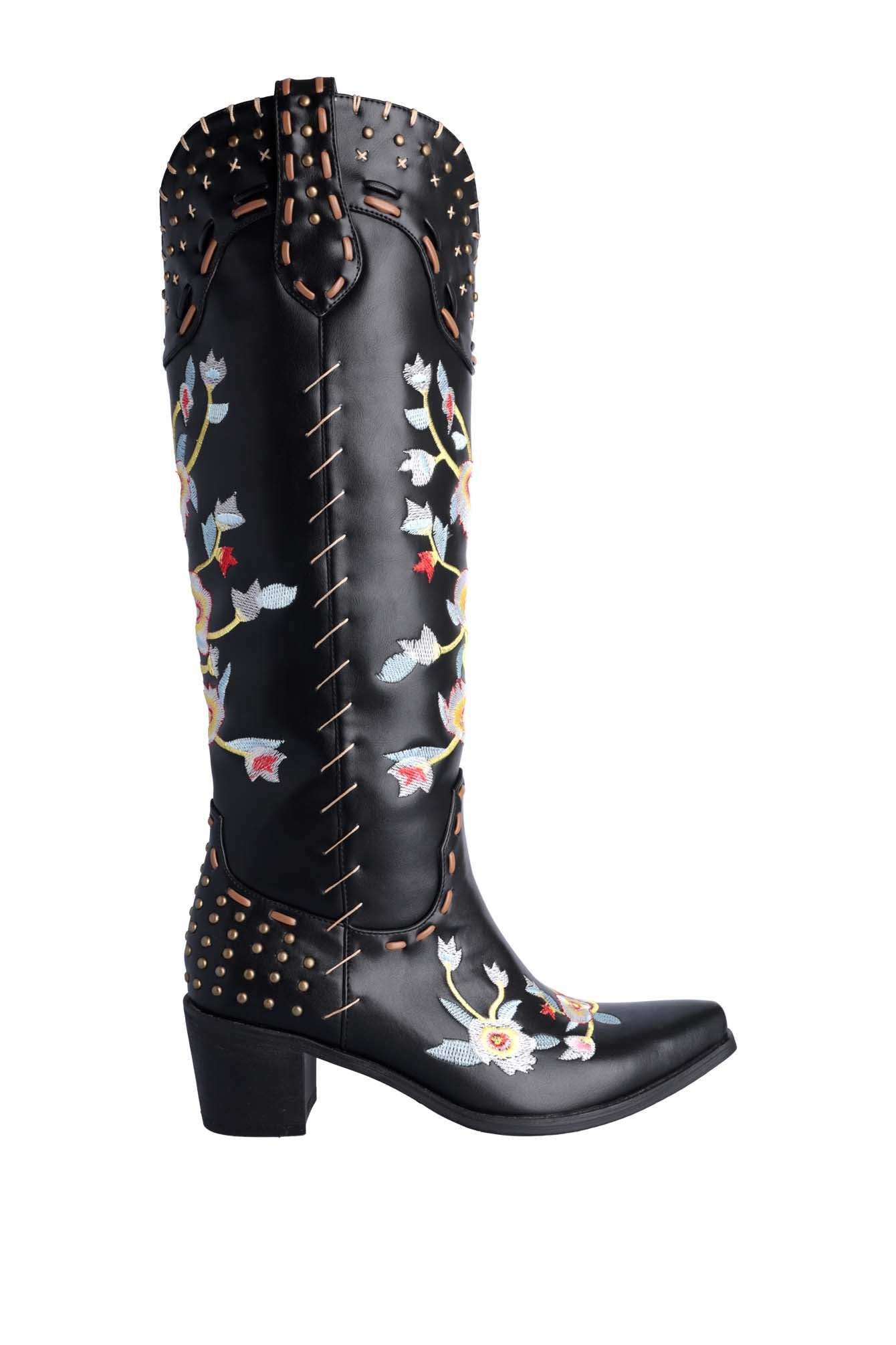 Villains SF SUNSHINE Women's Cowboy Boots | Heel Height 2.4" ราคา 4,041 บาท*ส่งฟรี