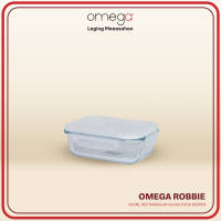 [ TOP PICK ] Omega Houseware Robbie Rectangular Glass Food Keeper Airtight Storage in Gift Box 400ml/630ml/1040ml