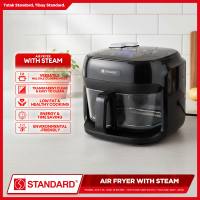 Standard Glass Air Fryer With Steam Feature 7.0 Liter SAF-7.0L With Digital Touch Screen Display