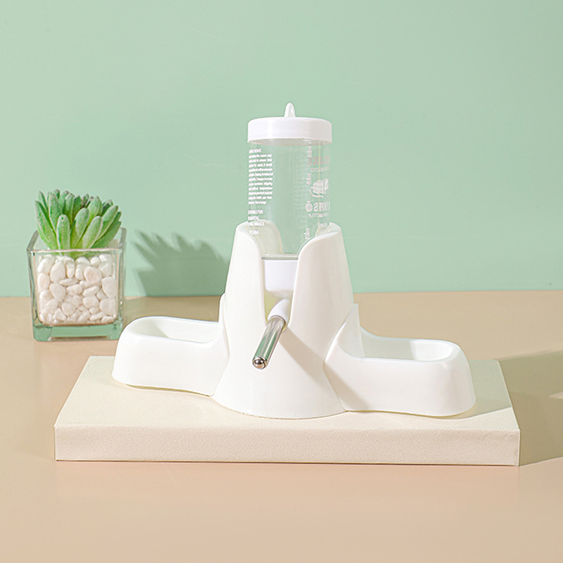 [HUSTOM] COD Hamster chai nước động vật nhỏ phụ kiện tự động cho ăn thiết bị thực phẩm container Pet uống chai - 3