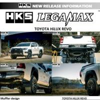 ท่อไอเสีย hks exhaust muffler  ตรงรุ่น toyota Revo ปลาย Tita เครื่อง 1GD 2GD ออกข้าง ท่อ Stanless Steel ไม่เป็นสนิม