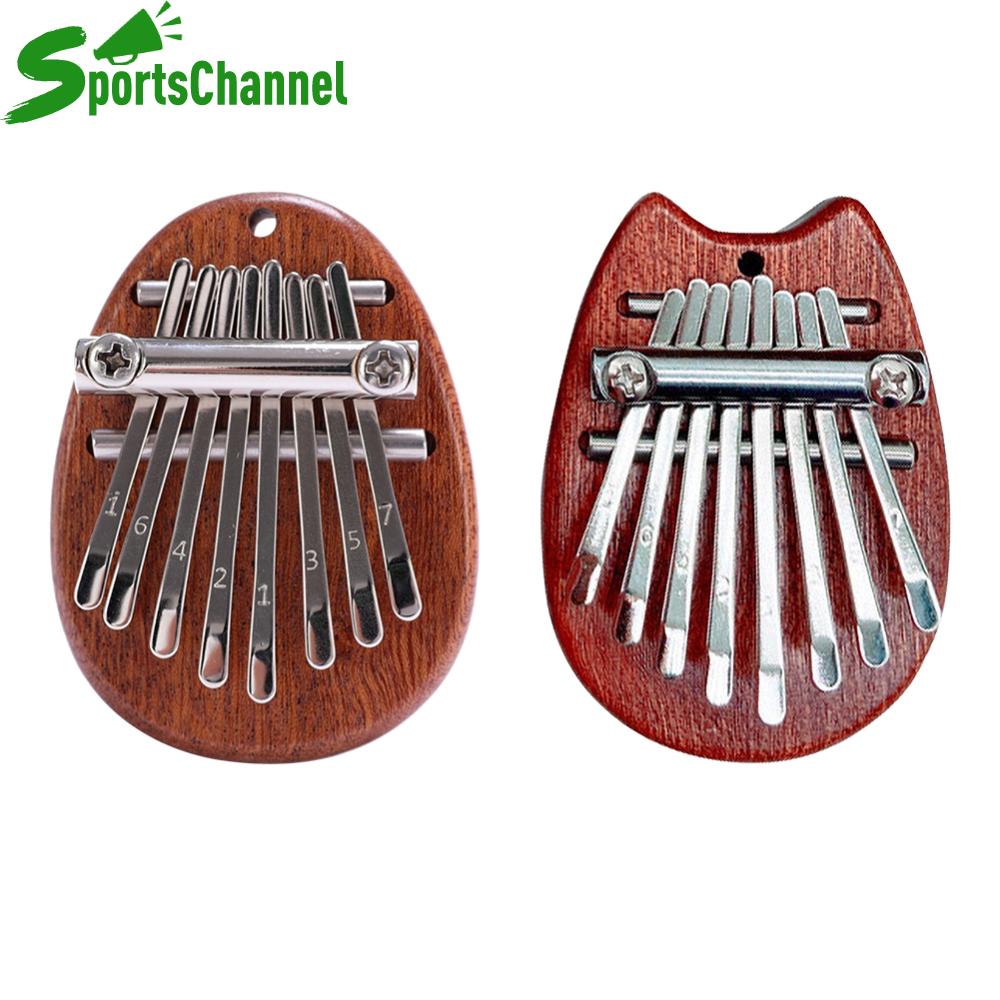 Sportschannel 8 Phím ngón tay Piano Bằng Gỗ Ngón Tay Ngón Tay Ngón Tay Cái Đàn Piano Với Dây Buộc Nhạc Cụ Quà Tặng Cho Trẻ Em Và Người Lớn Người Mới Bắt Đầu