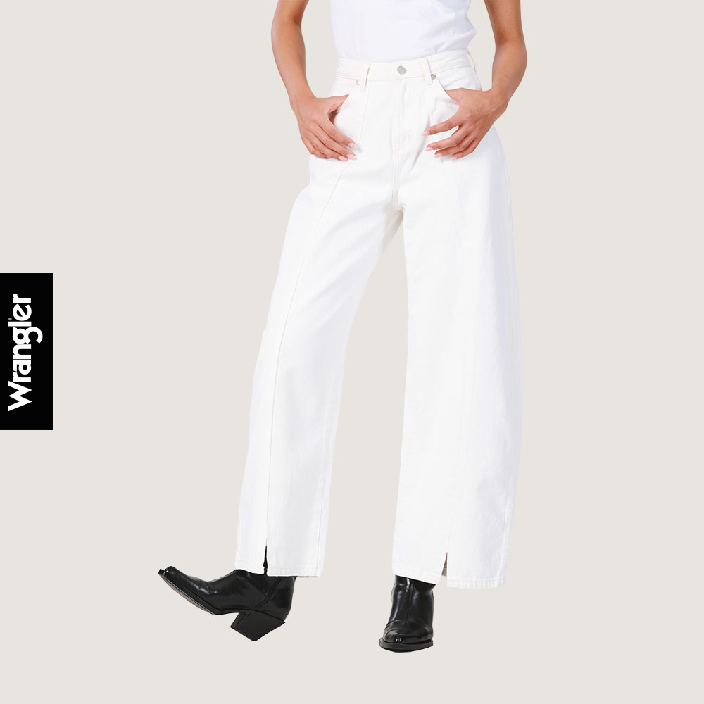 WRANGLER กางเกงยีนส์ผู้หญิง คอลเลคชั่น Everyday with Wrangler เอวสูง ทรงขากว้าง Barrel รุ่น WR S125WBARN06 ราคา 2,243 บาท*ส่งฟรี