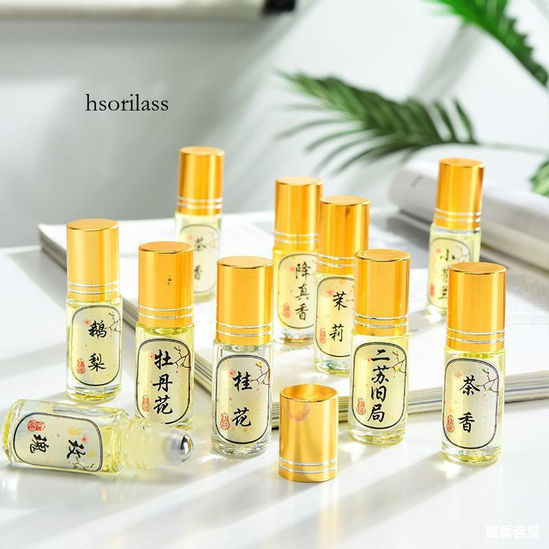 Natural Essence Oil For Ladies Perfume Gufa Pear Ambergris Car Mounted Fragrance Gift Jade Hsorilass-Cb