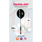 welcome Dunlop Badminton Racket