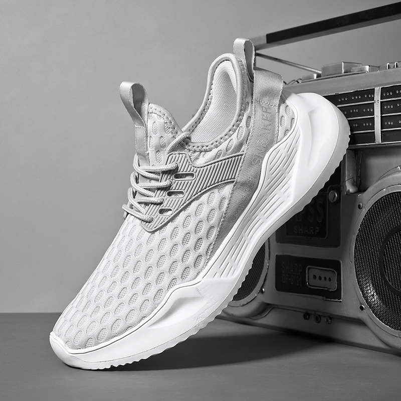 Mesh Shoes for Men Fashion Sneaker Shoes Sports Shoes for Men Shock-absorbing Soft Soled Running Shoes Casual Shoes - 4