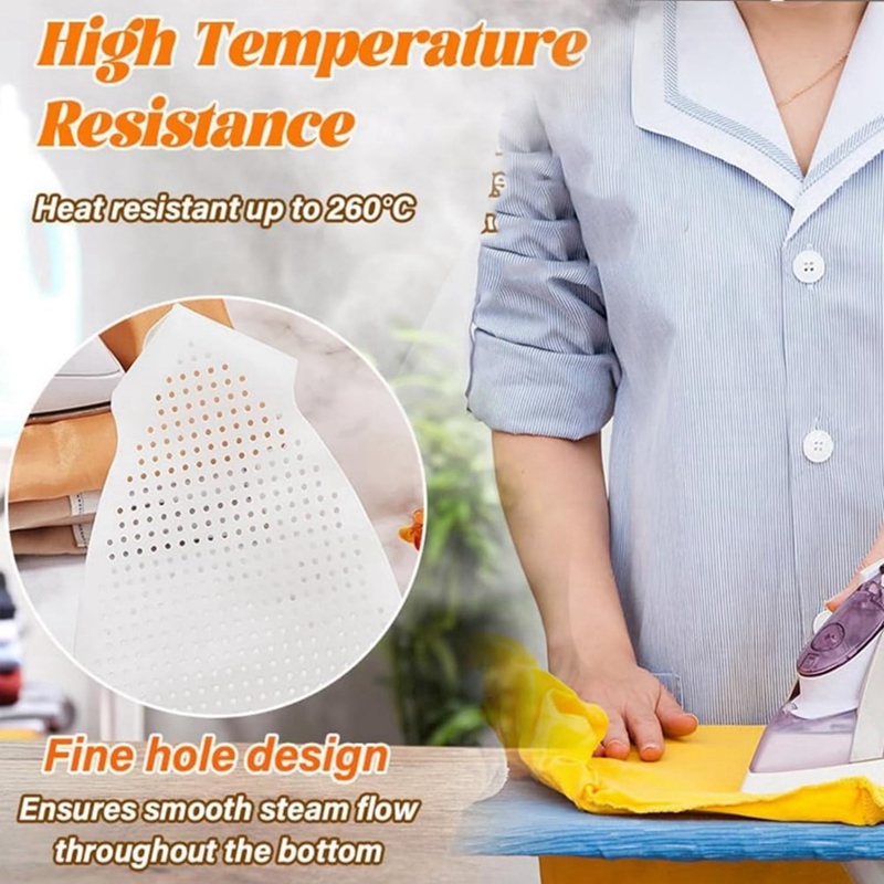 [Waanon]Ironing Shoe Cover 3PCS Universal Iron Protective Cover Shield Electric Iron Auxiliary Tool Ironing Accessories