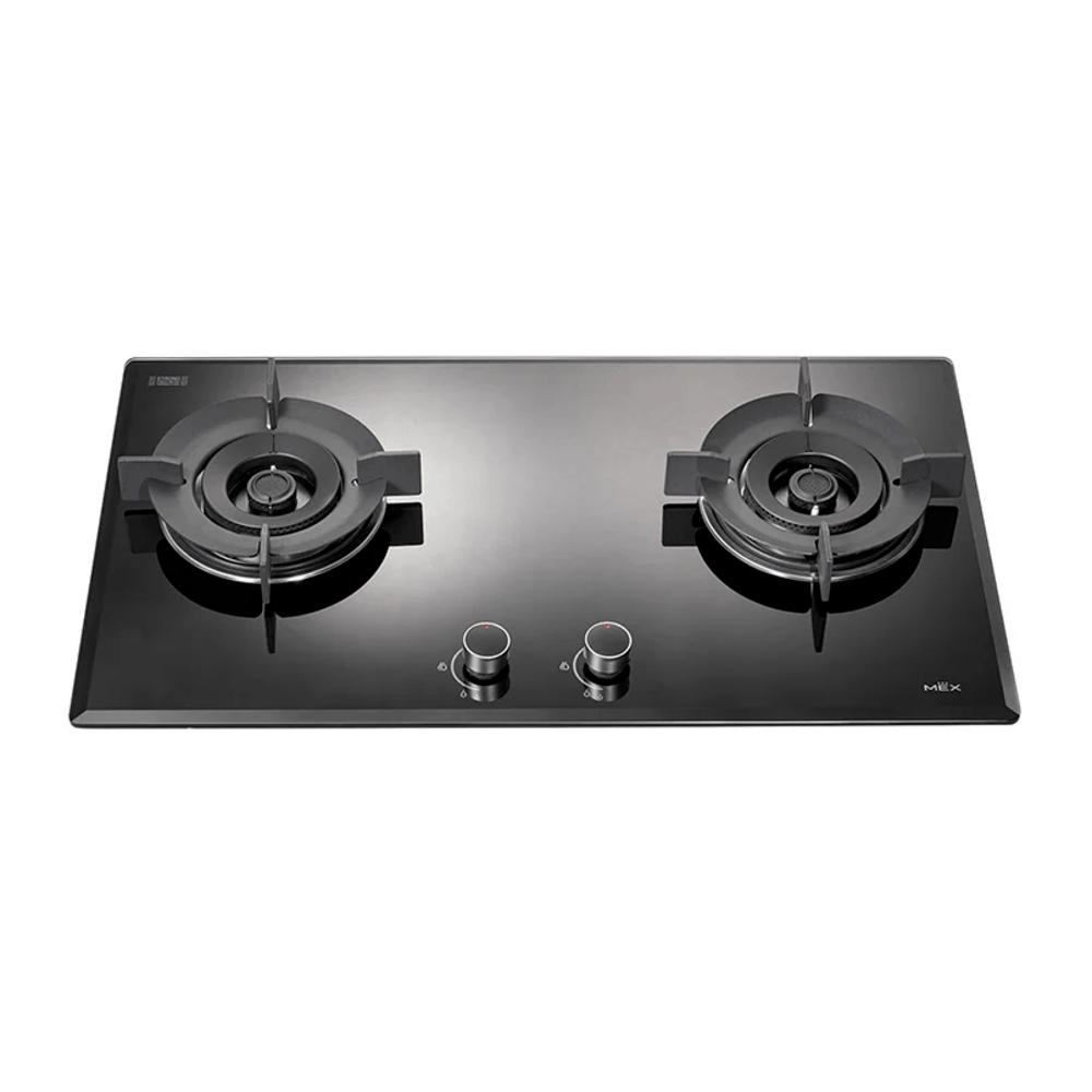 Global House MEX เตาแก๊สแบบฝังหน้ากจะจก 2 หัวเตา V7812MHR รับประกันของเเท้! ราคา 9,889 บาท*ส่งฟรี