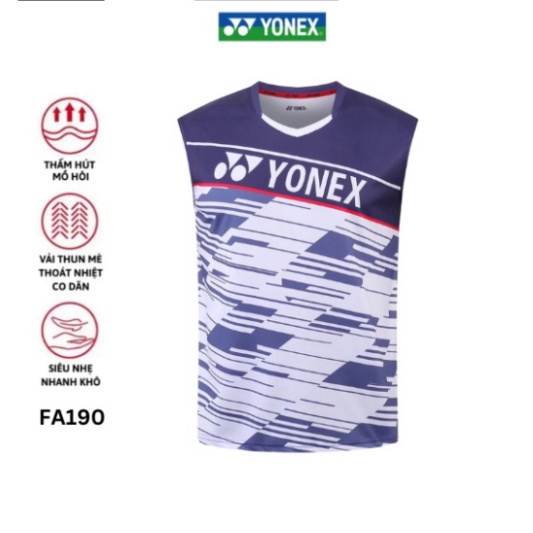 Áo cầu lông quần cầu lông Yonex mã FA190 chuyên nghiệp mới nhất sử dụng tập luyện và thi đấu cầu lông FAVAHI SPORT 22