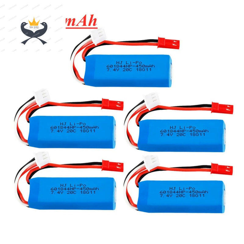 Brand new High Quality 7.4V 450mAh 20C LiPo wltoys k969 k979 k989 K999 p929 p939 RC Car 2S 7.4V toys