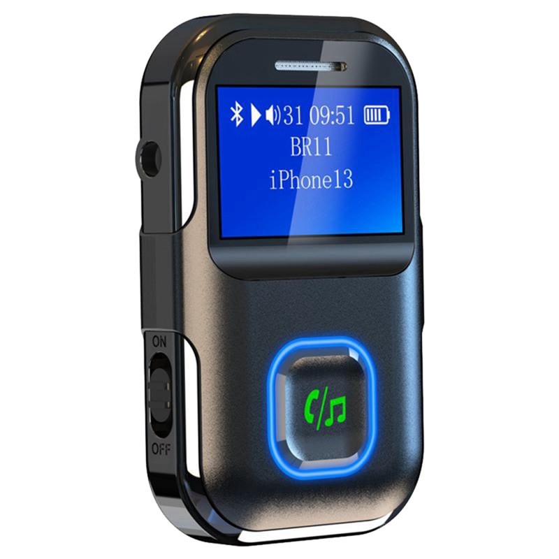 BR11 Car Bluetooth Audio Receiver 3.5mm Wireless Audio Adapter Receiver Portable MP3 Player