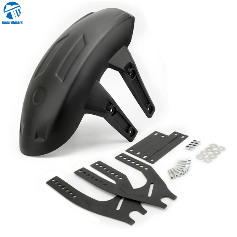 Kumi động cơ xe máy Thanh Chắn bùn sau xe điều chỉnh màu đen Fender Chắn Bùn bọc bánh xe thay thế phổ biến phụ kiện