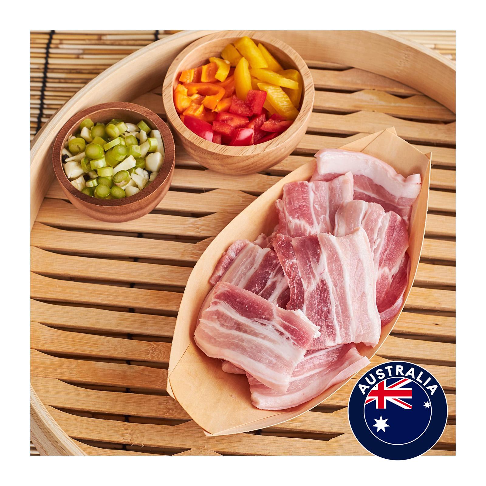 AW'S Market Fresh Australia Pork Belly (Sliced)