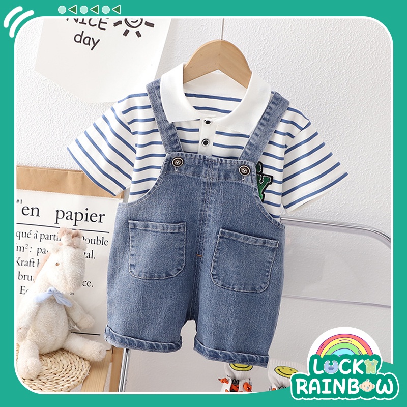 Frog clothes suit boys clothes boys clothes suit imported boys bajuatfrog suit cute kids age 6 months-5 years Harga  99,800 rupiah*Gratis Ongkir