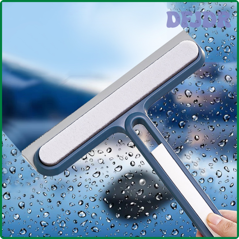 DFJDR Window Glass Wiper Window Cleaner Bathroom Mirror Silicone Spatula Car Glass Scraper Shower Squeegee Household Cleaning Tools JRTJN