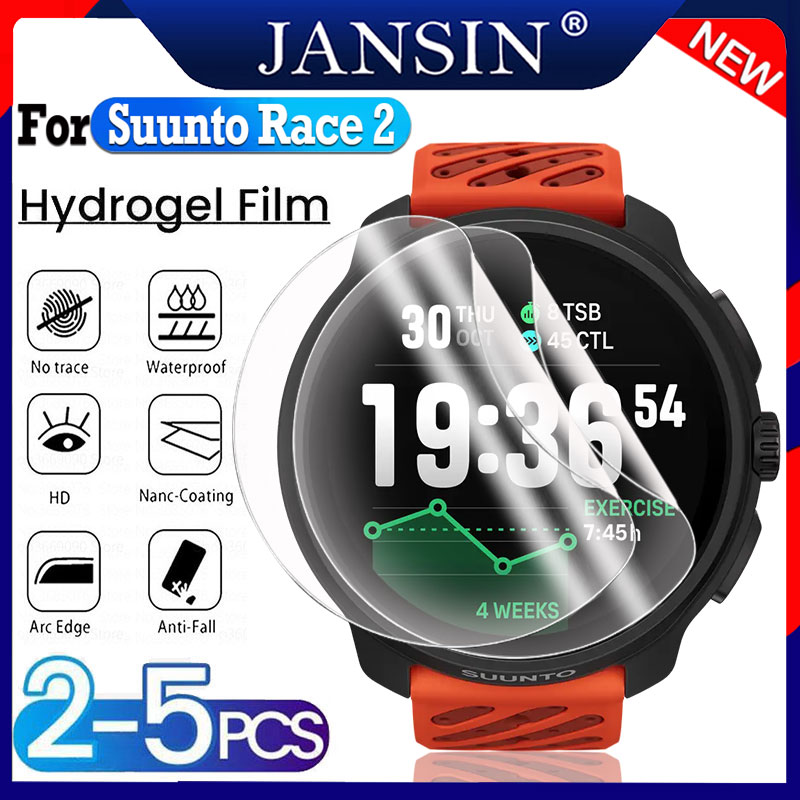 Phim bảo vệ toàn diện cho Suunto Race 2 miếng dán màn hình TPU mềm (Không phải kính)