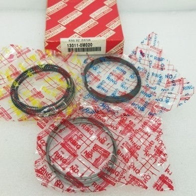 ring piston set standar Yaris bakpao 1NZ 2006-2013 13011-0M020 Harga 770,000 rupiah*Gratis Ongkir