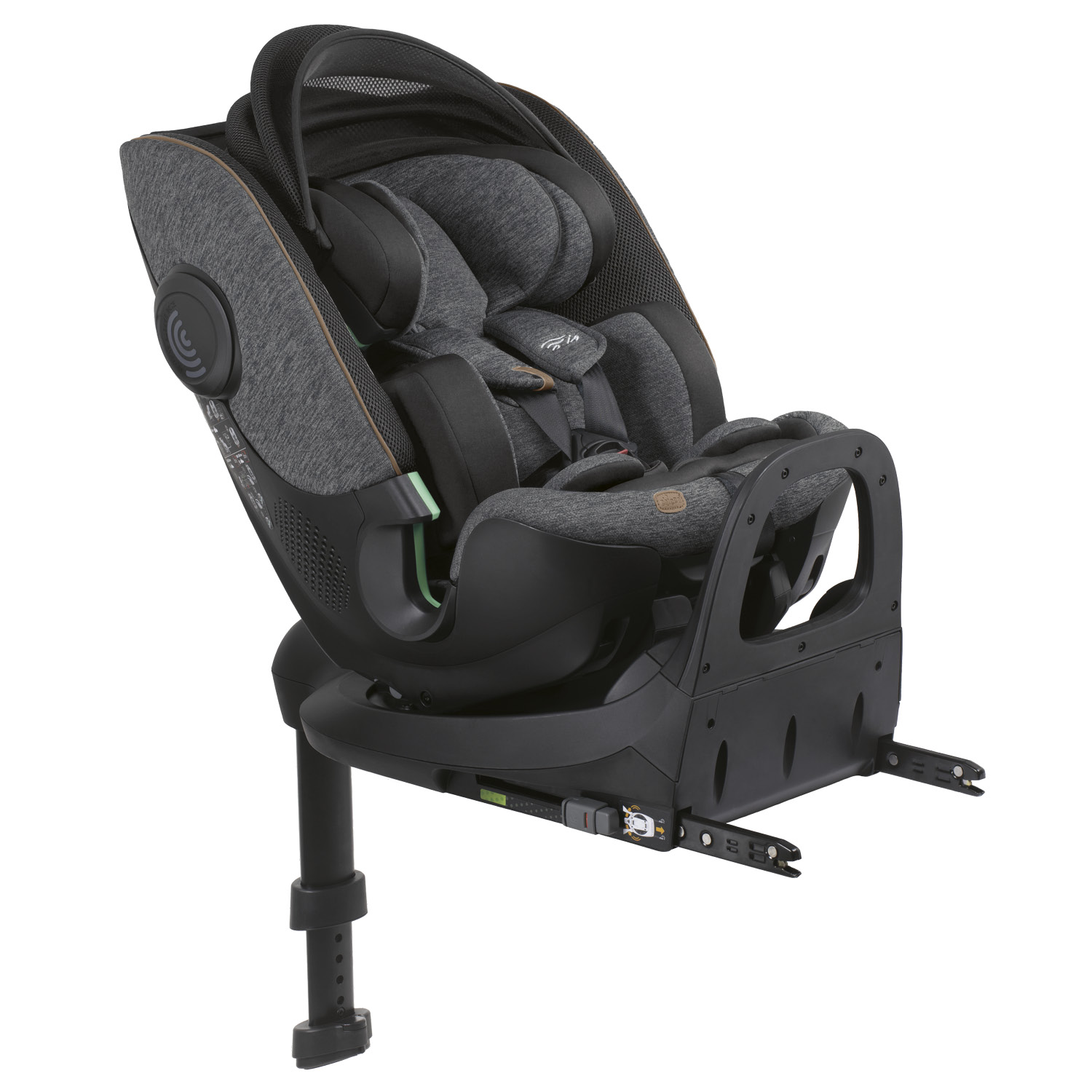 Chicco Bi-Seat Air I-size With Base Isofix 360 Rotation Newborn Car Seat