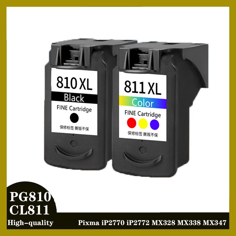 PG810 CL811 thay thế hộp mực máy Canon PG 810 CL 811 Pixma IP2770 IP2772 MX328 MX338 MX347 MX357 MX3