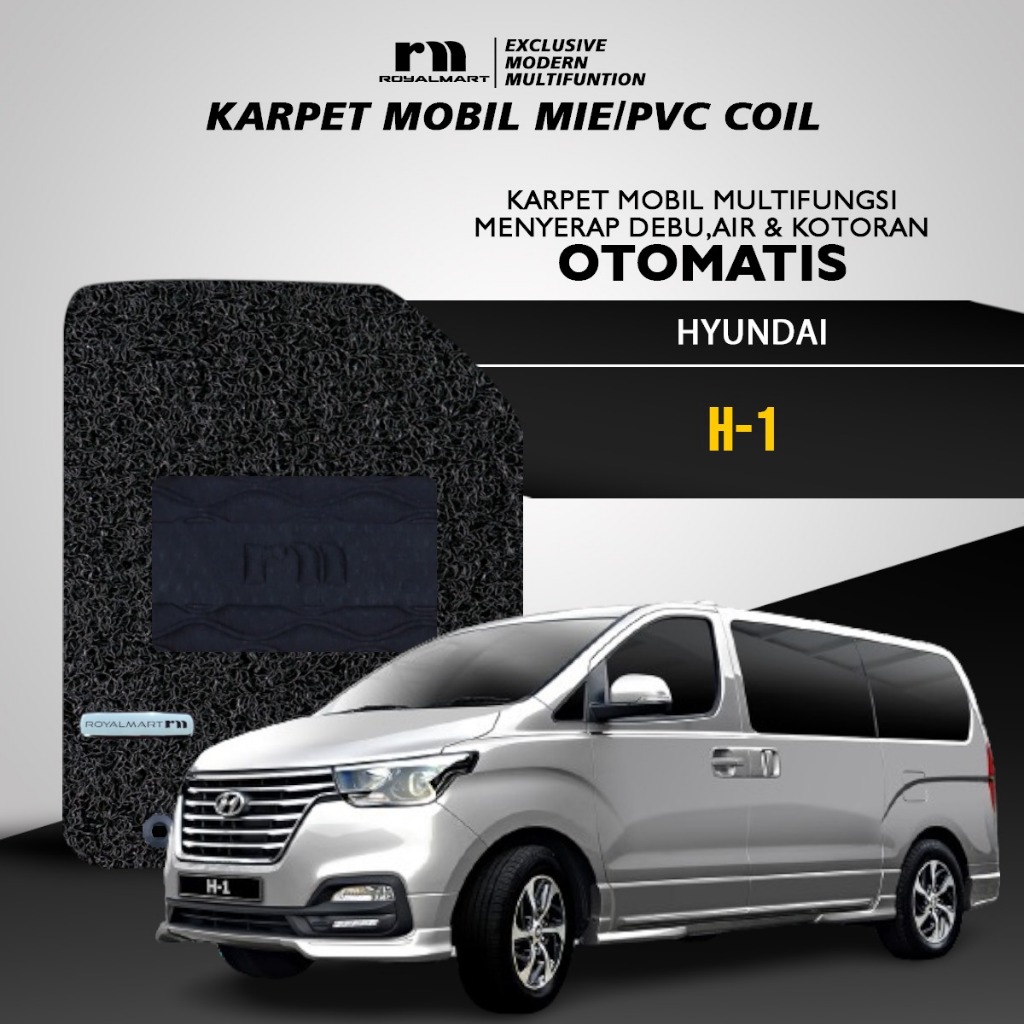 ROYAL MART KARPET MOBIL MIE PREMIUM HYUNDAI H-1 ROYALE FULL SET Harga 2,160,000 rupiah*Gratis Ongkir
