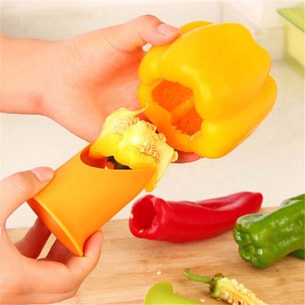 HLOBO Chilli Easy To Use Creative Bell Pepper Corer Cooking Tool Kitchen