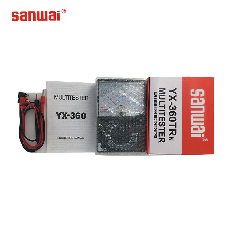 มิเตอร์วัดไฟ sunma แบบเข็ม รุ่น Multimeter YX-360ELB(ของแท้) ราคา 228 บาท*ส่งฟรี