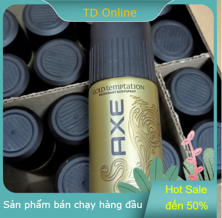 Xịt khử mùi toàn thân gold axe 50ml