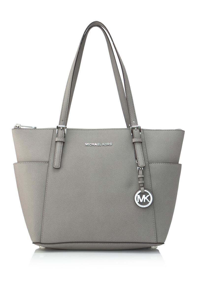 michael kors jet set travel east west pebble leather tote