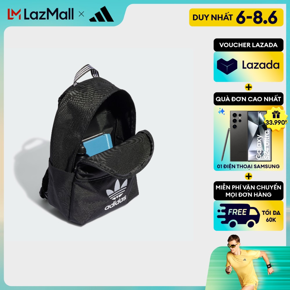 Adidas Phong cách sống Ba Lô Adicolor Unisex Đen IJ0761