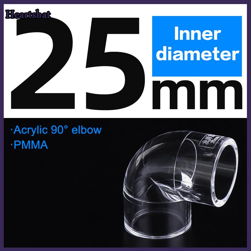 [Heartsbat] Bể cá lọc mưa phun Bar dòng chảy ra ống trong suốt Acrylic mưa vòi hoa sen Outlet Ống kit bể cá Bộ lọc bên ngoài accessries - 4