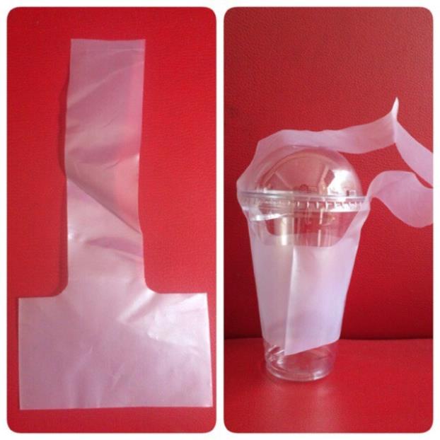 Túi chử t đựng ly trà sữa