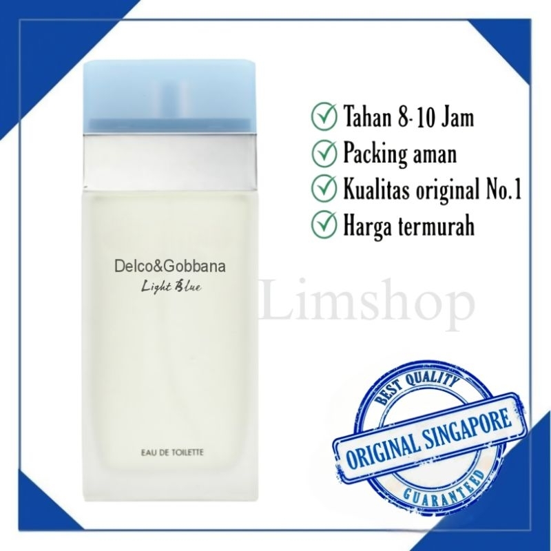 Beli Dolce Gabbana Light Blue 100ml Online Harga Terbaik Lazada