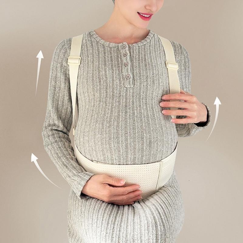 Thoáng khí đai hỗ trợ mang thai bà bầu thoải mái Đai quấn bụng Nhẫn linh hoạt để làm giảm thấp hơn trở lại & hip đau