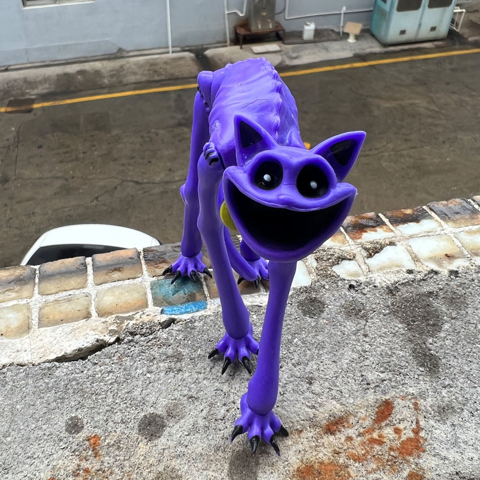 Smiling Critters Game Catnap Figures Series Figure Terror Monster Cat Figurine Pvc Statues Ornament Toys Kids Gifts