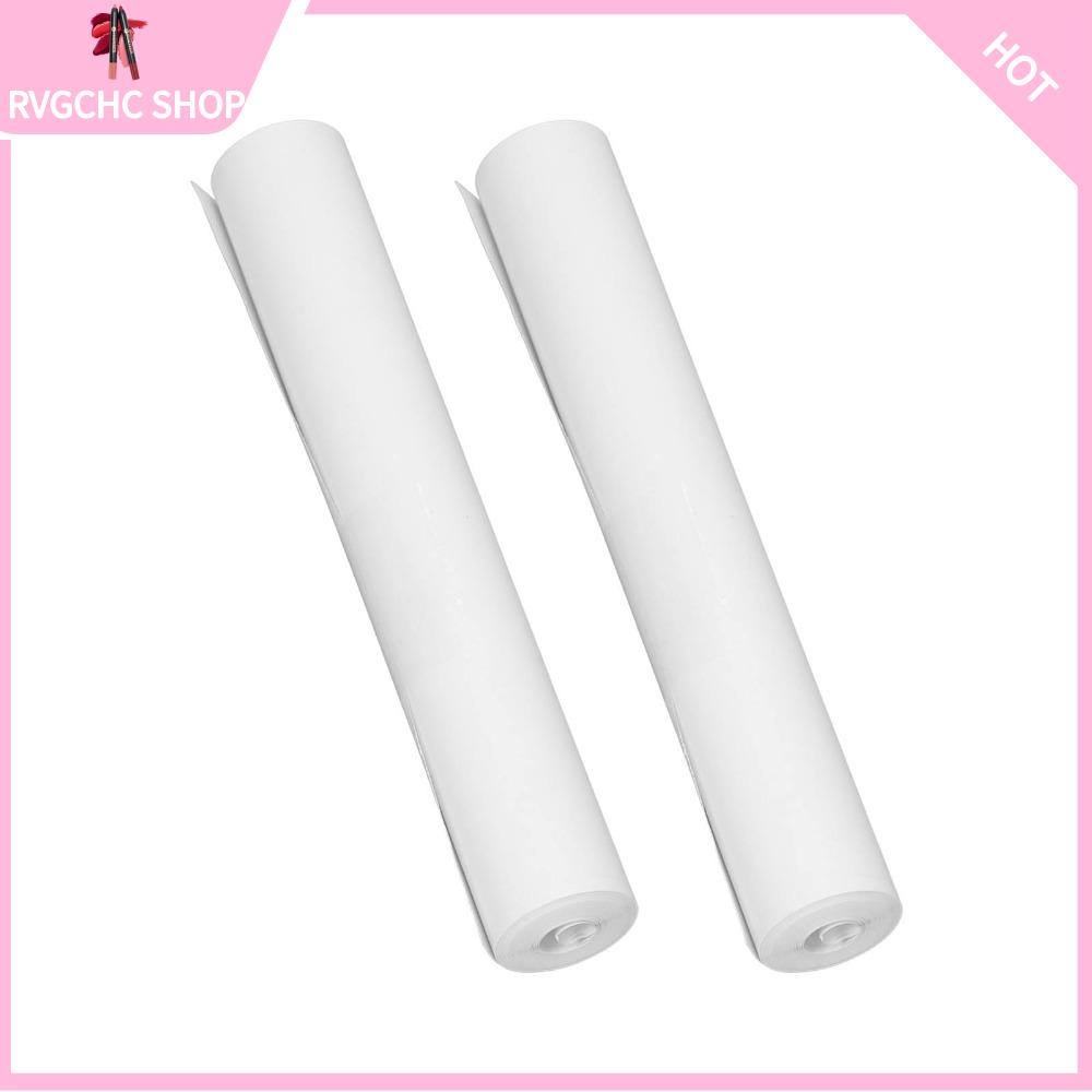 RVGCHC SHOP 2 Roll A4 Giấy nhiệt khô nhanh 210xDia 30mm. Nhanh khô Giấy in nhiệt A4 Di động In ấn rõ nét Giấy in nhiệt Máy in nhiệt