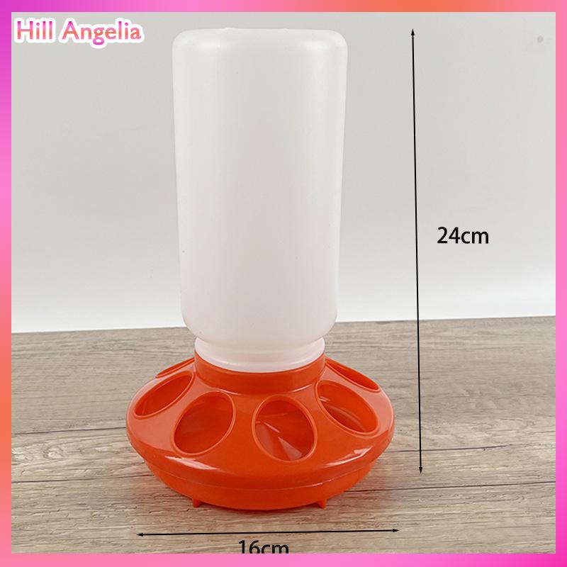 [Hill Angelia] Gia cầm dày trung chuyển và uống nước thực phẩm quả tự động Gà Chim Chick waterer ăn Rutin gà máng - 7