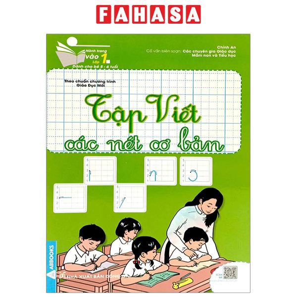 Sách Fahasa - Tập Viết Các Nét Cơ Bản