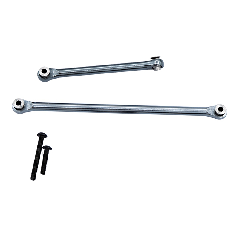 Metal Steering Rods Steering Linkage Tie Link Pull Rod for Axial UTB18 Capra 1/18 RC Crawler Car Upgrade Parts