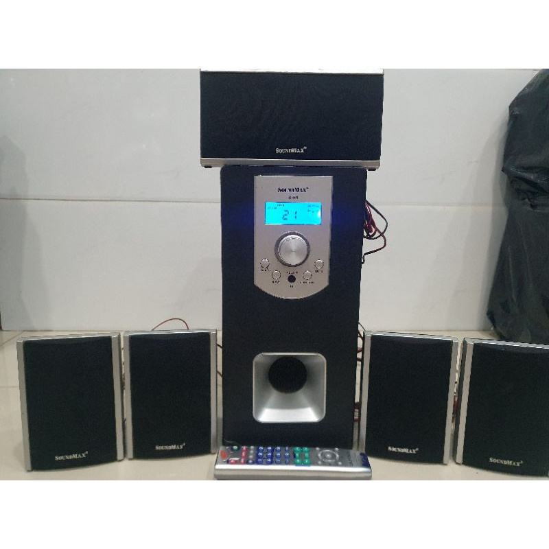 [Mã 99ELHA giảm 7% đơn 300K] Loa vi tính soundmax B50 5.1 Đã qua sử dụng tặng jack 3.5 loại tốt khách nhớ lưu mã giảm giá và FSM trước khi chốt đơn ạ