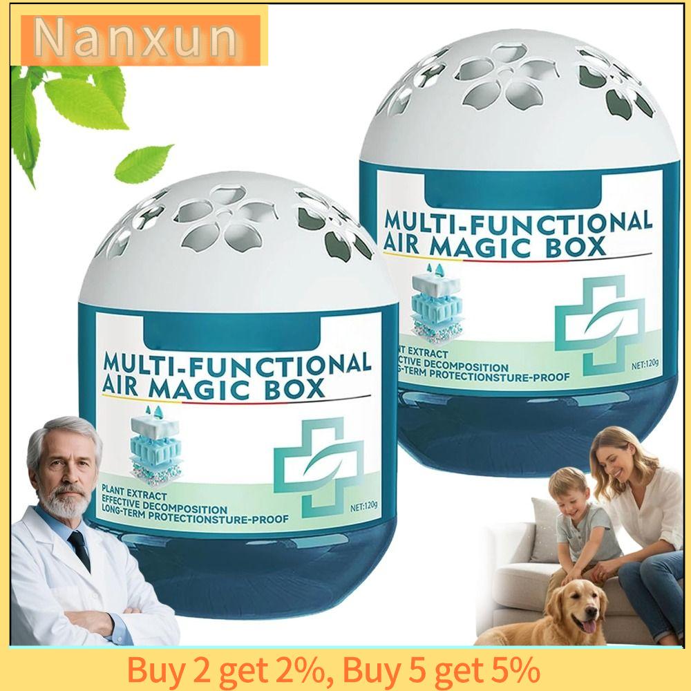 NWSJ Đa chức năng Hộp ma thuật loại bỏ bụi Không có tiếng ồn điện Lọc không khí trong nhà Thiết bị loại bỏ mùi và bụi Tự động Hộp ma thuật không khí