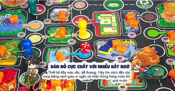 Board Game Lớp Học Mật Ngữ - Cuộc đua sao chổi (phiên bản đặt biệt có Chữ ký tác giả)