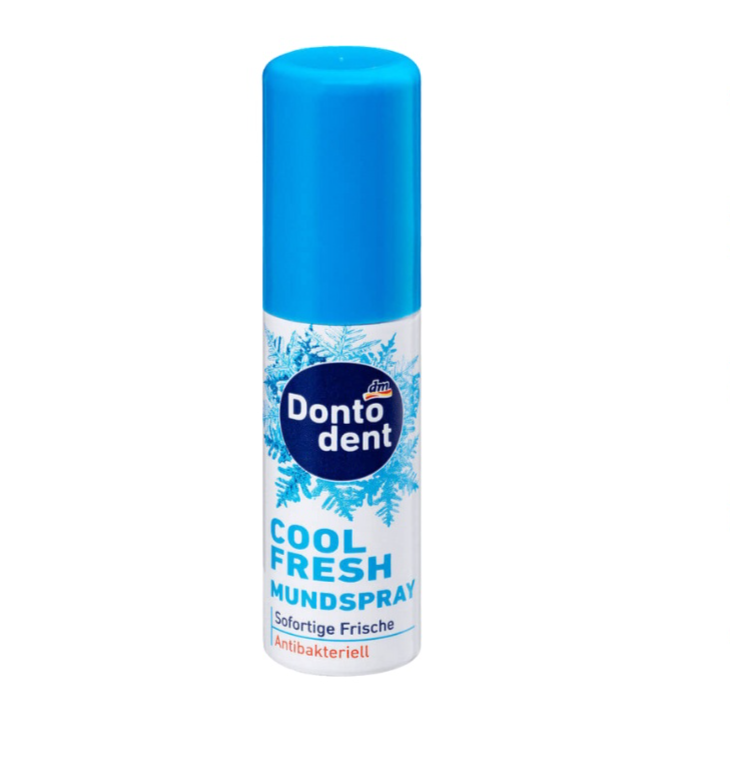 Hàng Đức Xịt Thơm Miệng Donto Dent Cool Fresh Mundspray 15ml Giúp khử mùi