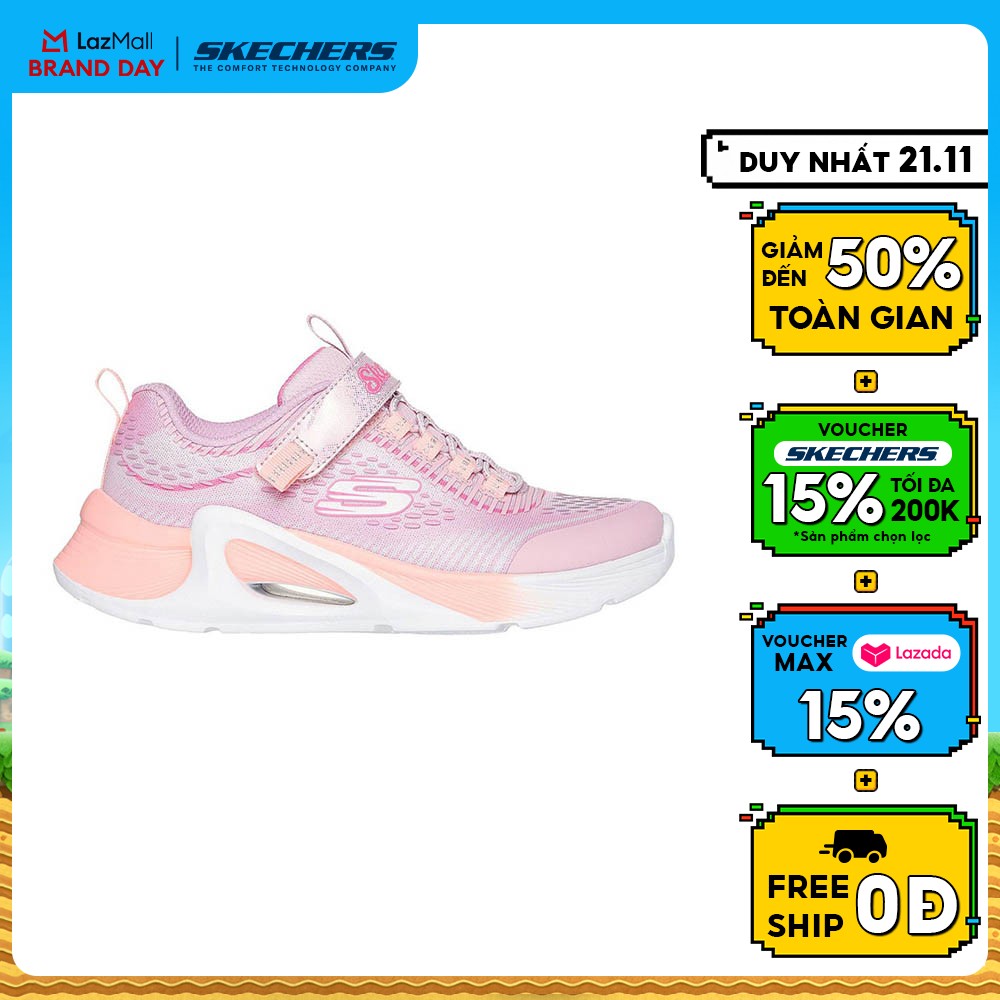 Giày Thể Thao Bé Gái Skechers Tide Tech - 303896L-LPMT