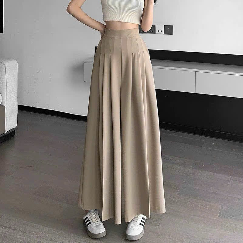 Quần ống rộng dập ly mẫu mới xịn qd93
